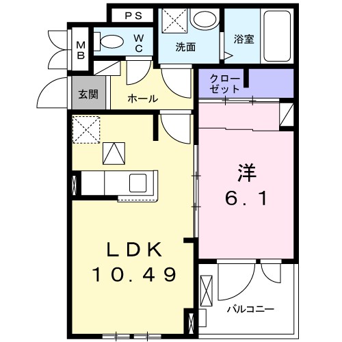 グランドール 間取り図