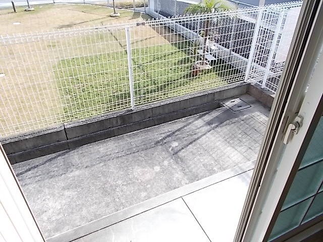 サンライトヒルＢ ベランダ