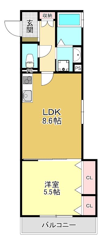ラモーナ半田 間取り図