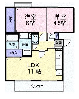 ロイヤルコートⅠ番館 間取り図