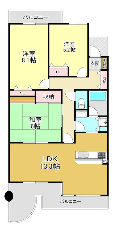 光明池アーバンライフ 間取り図