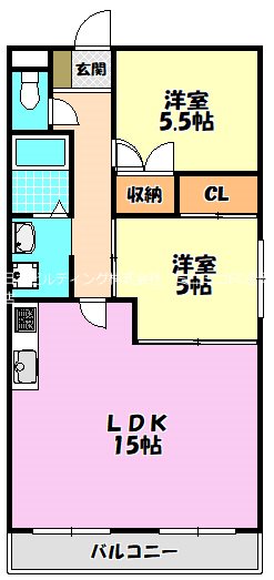 グミヒルズ 間取り図