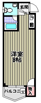 ラ・コート滝谷 間取り図