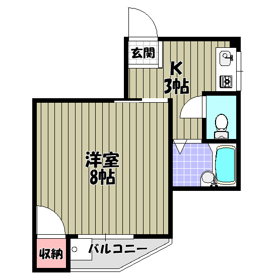 川辺ビル  間取り