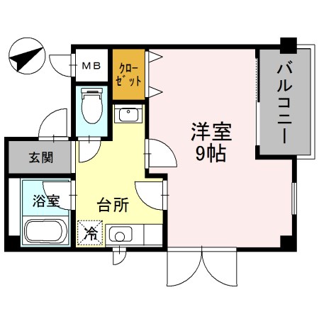 ベルエ・ポック  間取り図