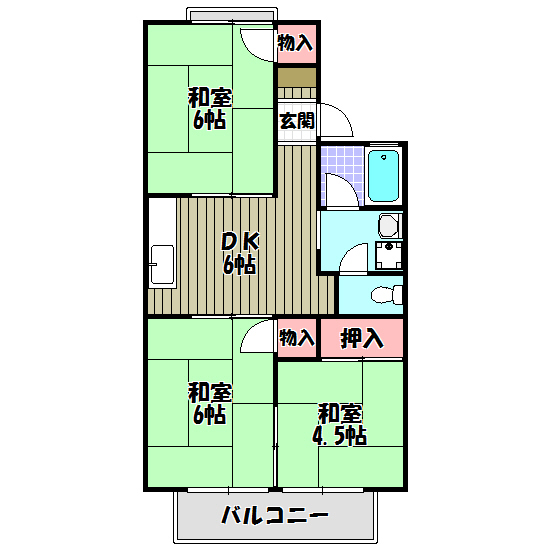 アイビー藤沢台 間取り図