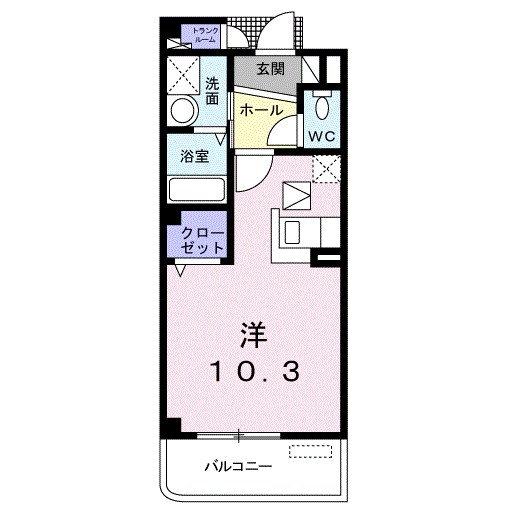 M・Yコート 間取り図