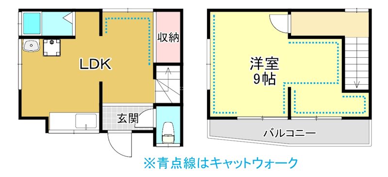 池尻中ねこハウス 間取り図