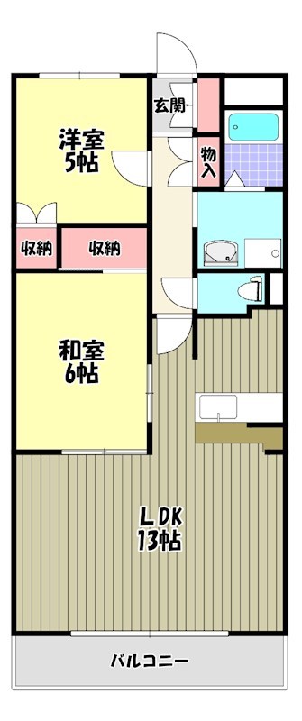 シンフォニーレジデンス藤沢台 間取り図