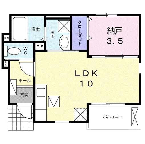 サンセール　ヤマビコ 間取り図