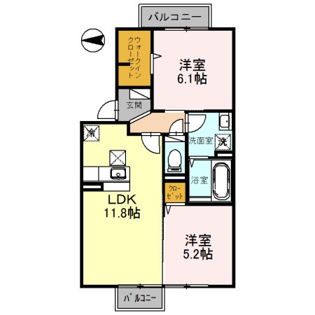 リバーウエスト 間取り図