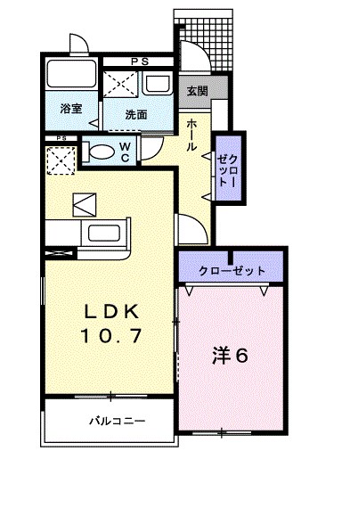 ボナール 間取り図