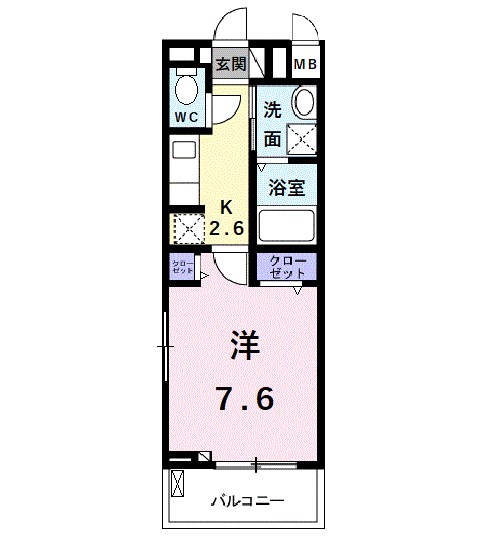 ユウパレス和泉中央 間取り図