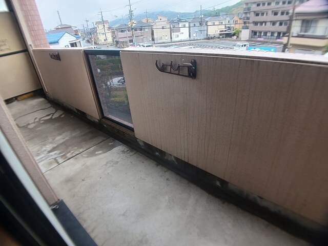 ラルジュウエスト ベランダ