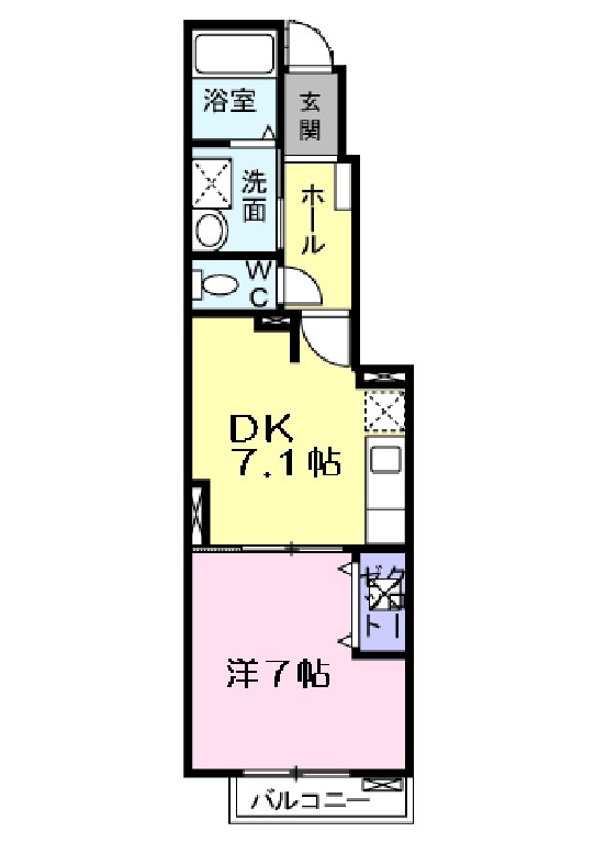 シーカンⅡ 間取り図