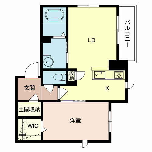 シャーメゾン楓 間取り図