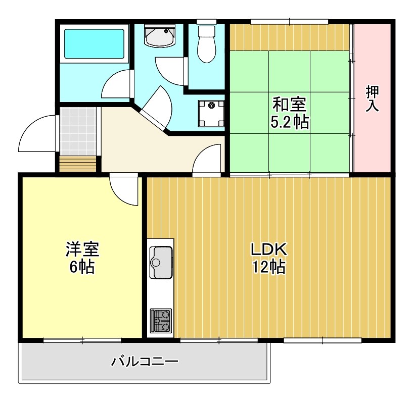 金剛第三住宅213棟  間取り図