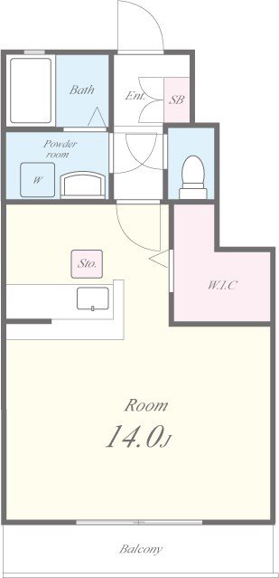 ティンカーベルRS 間取り図