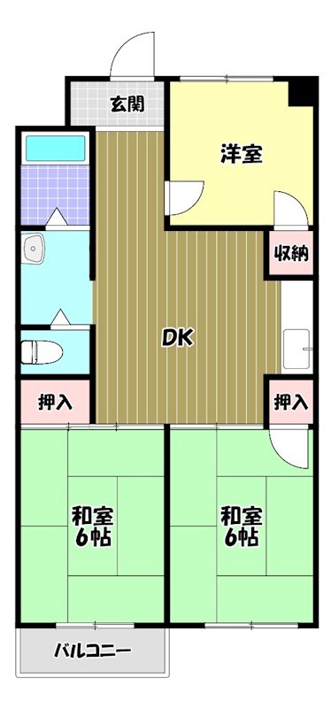 ＳＡＭＵＲＡＩマンション 間取り図