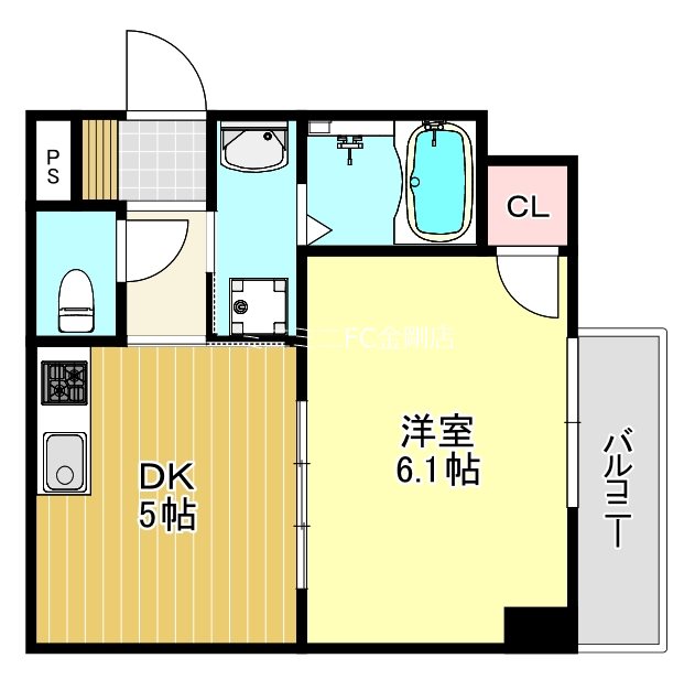 フォレストインサイド深井 間取り図