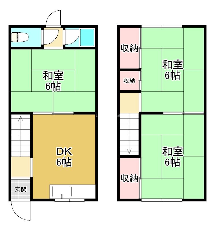 Re-Home北野田134-12 間取り図