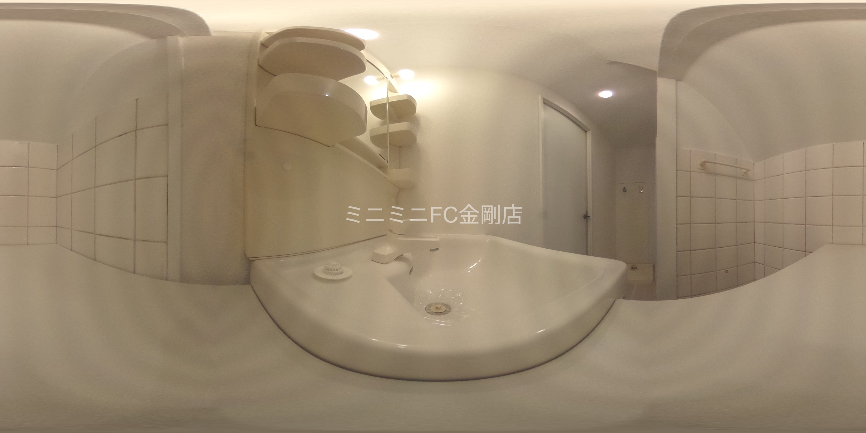 山中田貸家 洗面所