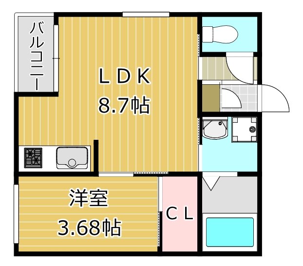 REGALEST　北野田 間取り図