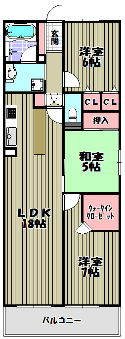 インペリアル鳳 間取り図