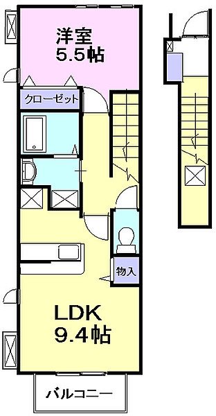 ソルシェール和泉中央Ⅰ 間取り図