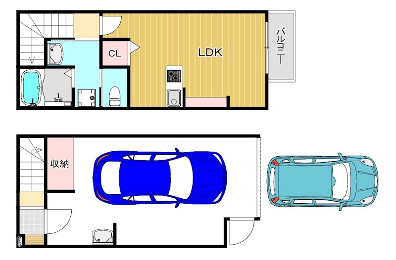 あんしん+VieM菩提町13-1023 間取り図