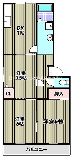 エクセルハイム 間取り図