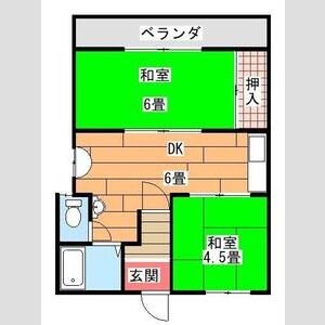 エスポワールイワタ 間取り図