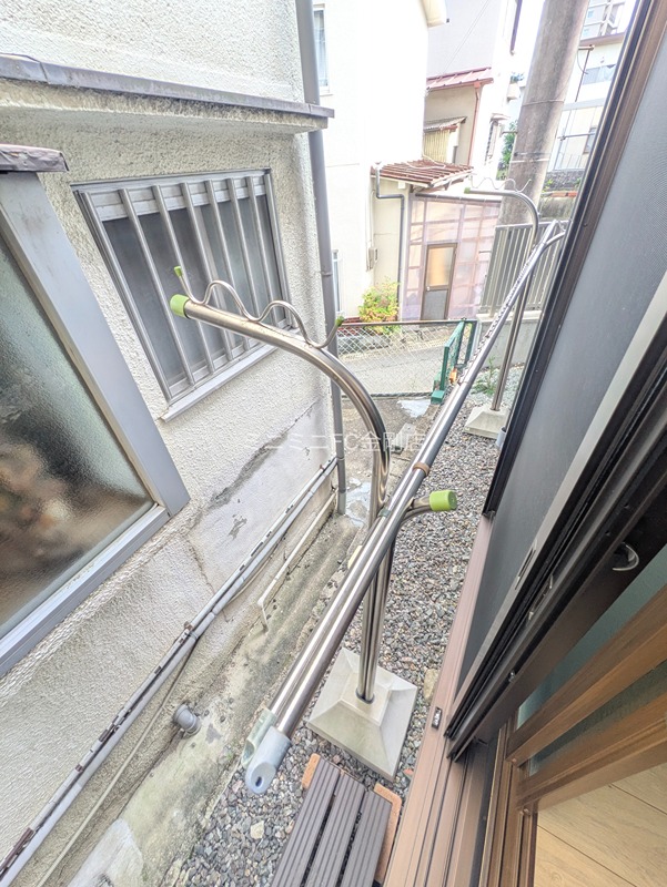 菊水町平屋戸建 ベランダ