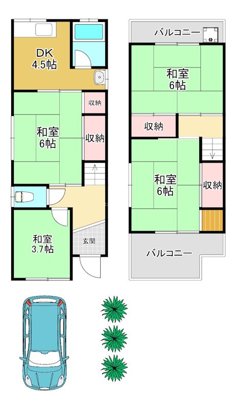 Re-Home高松110-4 間取り図