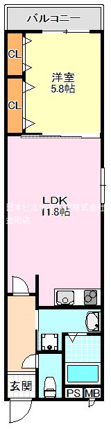 フジレジデンス 間取り図