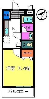 フジパレス水池 間取り図