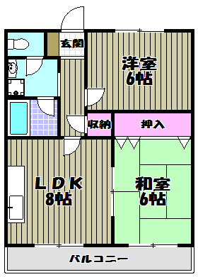 アミューレット光明池 間取り図