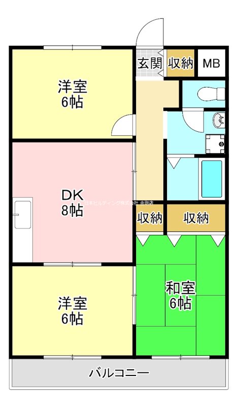 アミューレット光明池 間取り図