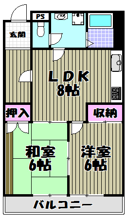 メゾンロゼ 間取り図