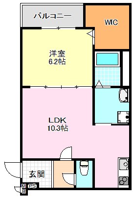 プリマヴェーラ高倉 間取り図