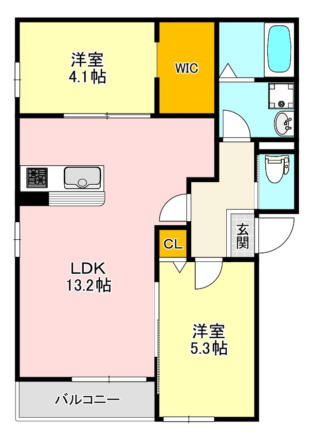 レジーナ北野田 間取り