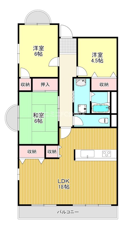 フォレストコート高尾 間取り