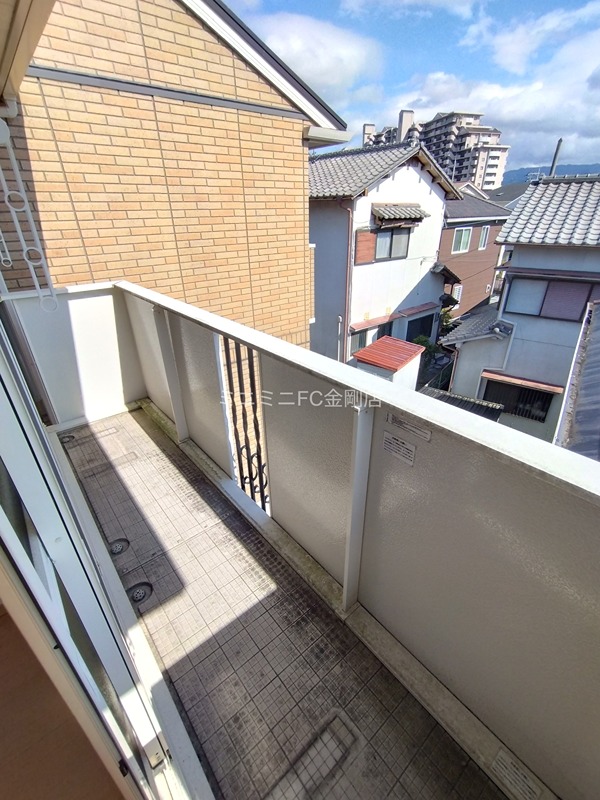 ヴィラ堂筋C ベランダ