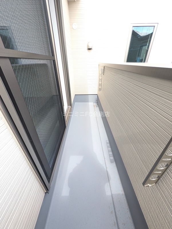 福田貸戸建住宅 ベランダ