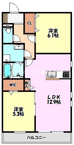 VentVert小金台 間取り図