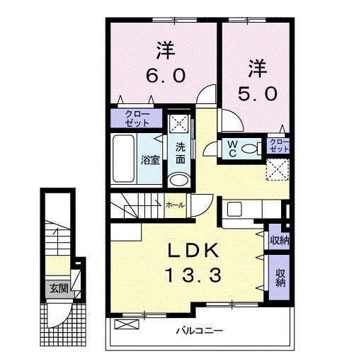 フォルトナ 間取り図