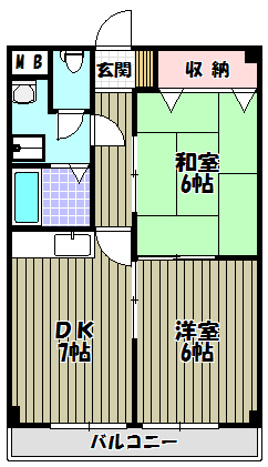 ラフィーネ深井清水 間取り図