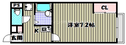 スタンドアップ錦町 間取り図