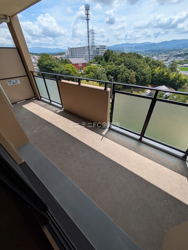 エバーランドシティ新・泉北8番館 ベランダ