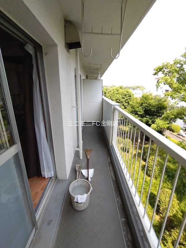 狭山住宅４号棟   ベランダ
